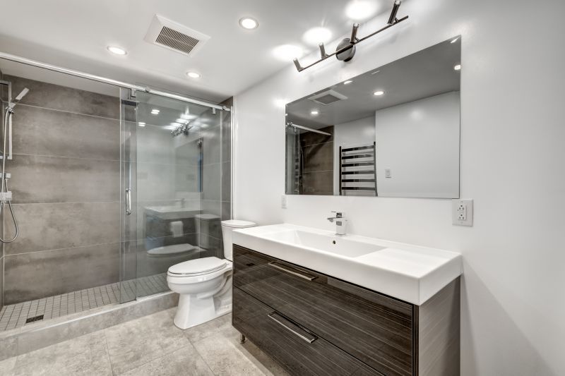 Modern Bathroom with Floating Vanity
